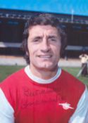 Frank McLintock signed 7x5inch colour photo. Good condition. All autographs come with a