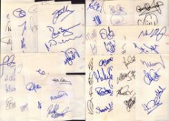 Sport Collection Approx 20 multisigned cards of legendary names including Rio Ferdinand, Darren