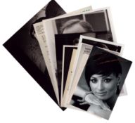 TV/Film and Music collection 12, assorted signed photos, letters and signature pieces includes great