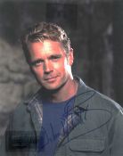 John Schneider, signed 10x8 inch photo. An American actor and singer, he is best known for his