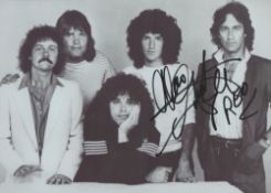 Alan Gratzer signed 7x5inch black and white photo. Good condition. All autographs come with a