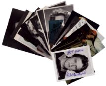 Entertainment collection 17, assorted signed photos includes great names such as Gwen Watford, Miles