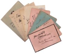 Vintage Entertainment collection 10, signature pieces includes names such as Louie Pounds,