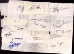 Sport Collection Approx 50 signed cards of legendary names including Mark Atkins, Paul Robinson,