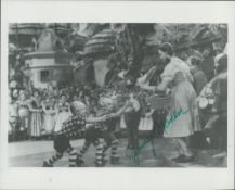 Jerry Maren signed 10x8 inch Wizard of Oz black and white photo. Good condition. All autographs come