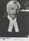 Sir Laurence Olivier signed 7x5 inch black and white photo. Good condition. All autographs come with