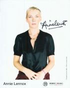 Annie Lennox signed 10x8 inch colour promo photo. Good condition. All autographs come with a