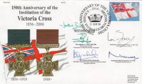 8RN2f 150th Anniv of the Institution of the Victoria Signed by 14. 21 Sep 06 BFPS 2916 150th