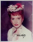 Deborah Kerr CBE signed 10x8 inch colour photo. Good condition. All autographs come with a