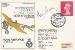 1st UK Aerial Post Hendon - Windsor Christopher Chataway MP then Minister for Post and