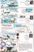 Collection of 19 Covers 50th Anniversary Battle of Britain All Pilot Signed and different.
