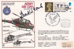Army Air Corps cover Signed by General Mark W Clark Commander US 5th Army during invasion of