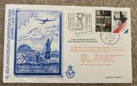 WW2 Prince Bernhard of the Netherlands signed cover C76d Dropping Food to Dutch People RAF cover. 25