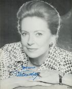 Deborah Kerr signed 10x8 inch black and white photo. Good condition. All autographs come with a