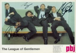 The League of Gentlemen multi signed 8x6 inch promo photo includes Steve Pemberton, Reece