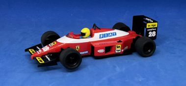 Ferrari F-1 matchbox Scalextric car. Good condition Est.
