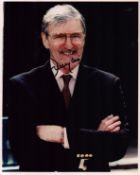 Jimmy Hill signed 10x8 inch colour photo. Good condition Est.