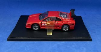Ferrari GTO Evoluzione Revell metal 1:43 scale car in original box. Good condition Est.