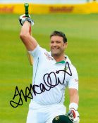 Jacques Kallis 8x10 inch signed colour photo. Good condition Est.