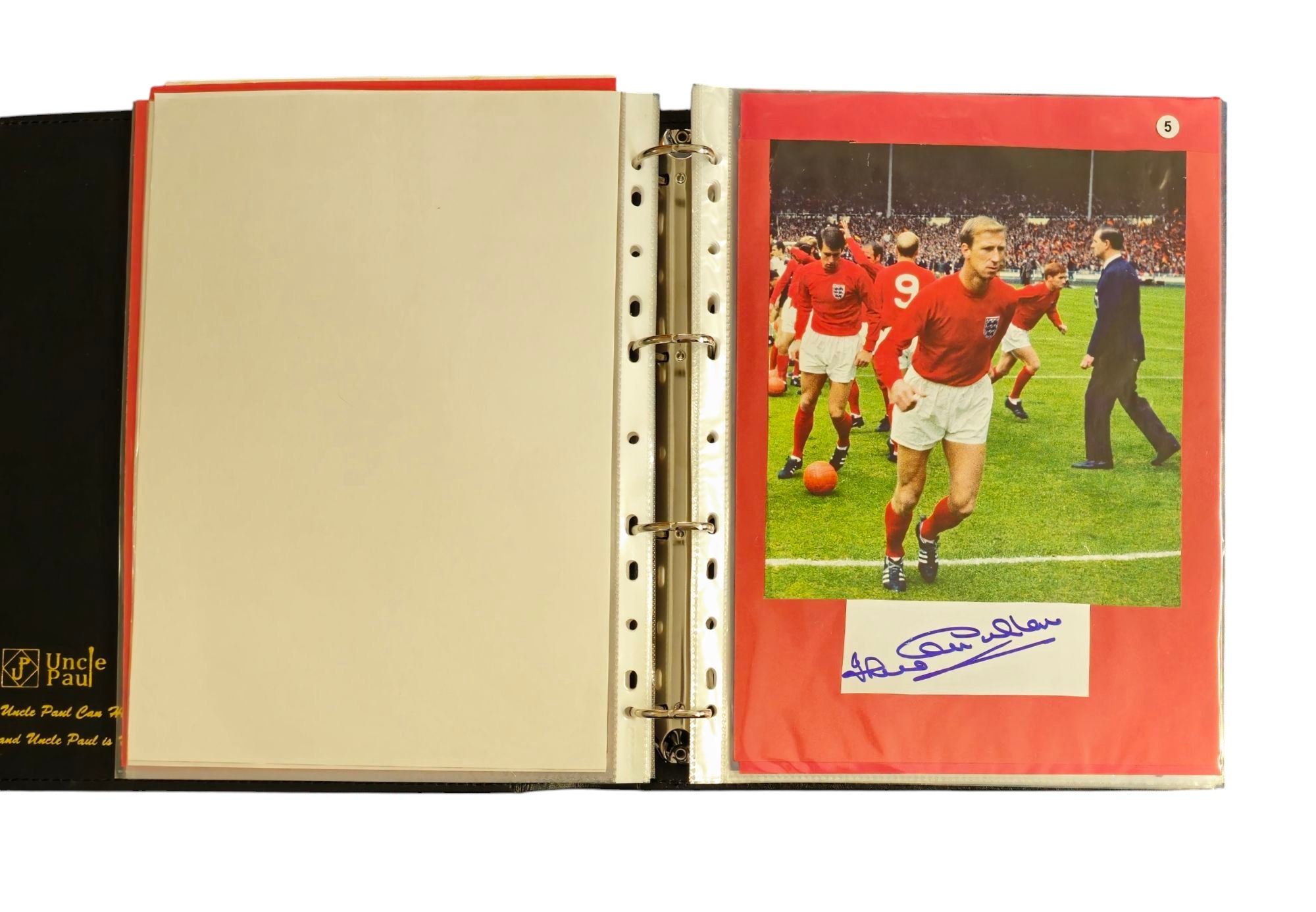1966 World Cup Final collection 46 signed photos both England and Germany full squads and manages - Image 3 of 4