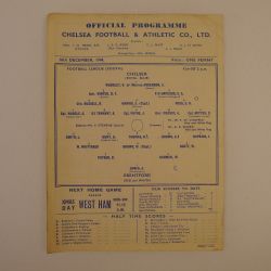 Sport vintage collectable football programs from the 1940s onwards
