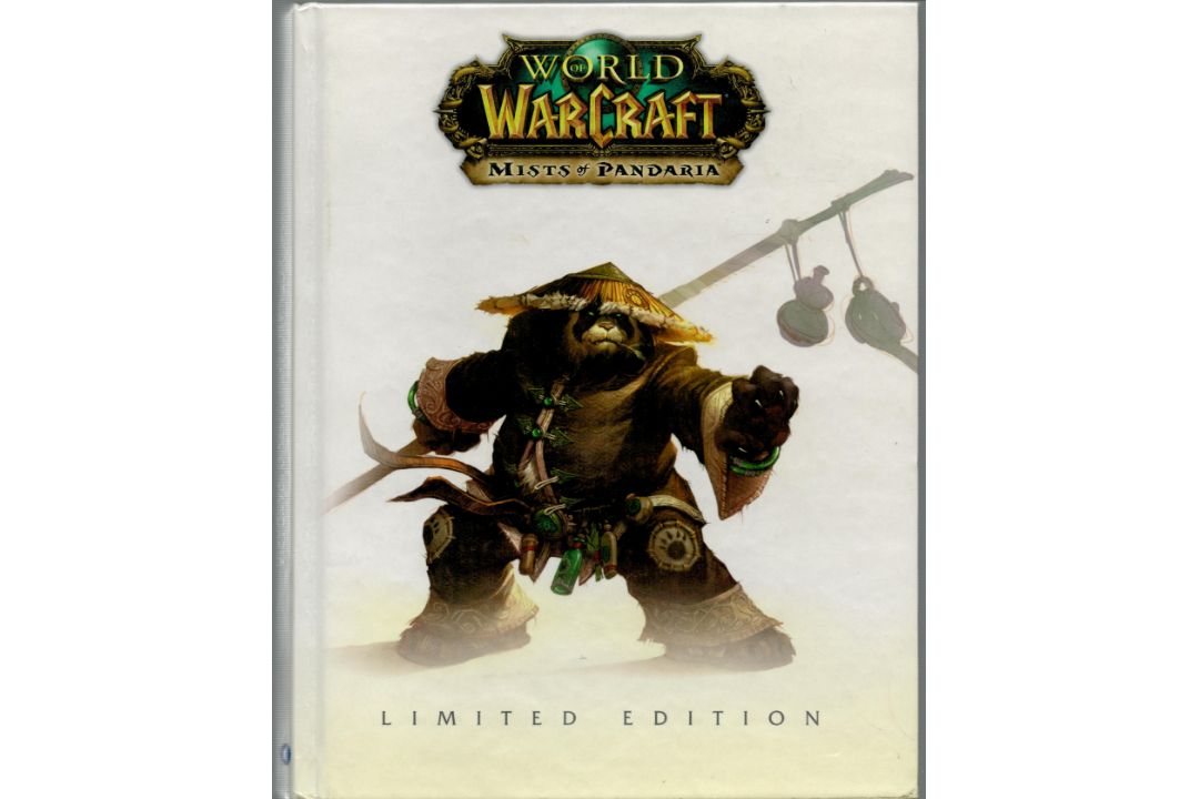 World Warcraft, mists of Pandaria limited edition hardback book. We combine shipping on all lots.