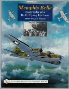 Memphis Belle, biography of a B-17 flying fortress by Brent William Perkins hardback book. UNSIGNED.