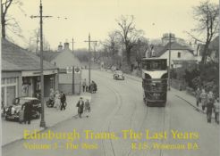 Edinburgh Trams, the last years softback book. UNSIGNED. We combine shipping on all lots. Single