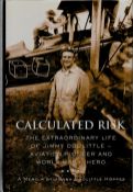 Calculated Risk by Jonna Doolittle Hoppes hardback book. UNSIGNED. We combine shipping on all