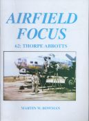 Airfield Focus 62 Thorpe Abbotts softback book. UNSIGNED. We combine shipping on all lots. Single