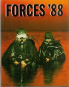 Forces '88 hardback book. UNSIGNED. We combine shipping on all lots. Single book £5.99 UK, £7.99