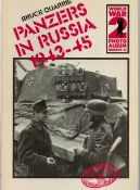Panzers in Russia 1943-45 by Bruce Quarrie softback book. UNSIGNED. We combine shipping on all lots.