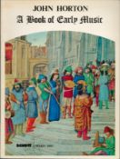 A book of Early Music by John Horton softback book. We combine shipping on all lots. Single book £