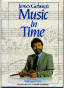 James Galway's music in time by William Mann hardback book. We combine shipping on all lots.