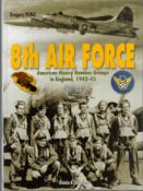 8th Air Force, American heavy bomber groups in England 1942-45 hardback book. UNSIGNED. We combine