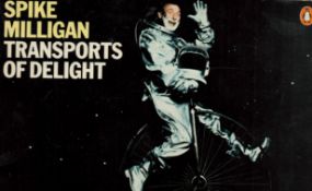 Spike Milligan Transports of Delight softback book. UNSIGNED. We combine shipping on all lots.