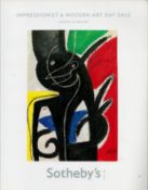 Impressionist and modern art day sale Sotheby's catalogue. We combine shipping on all lots. Single