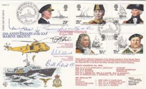 RFDC12 Full Set of Maritime Heritage Stamps 2 Signed FDC Plus 3 VC holders. 16 6 82 BFPS 1779 Full