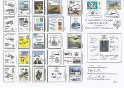 DM20g 25 Years Tribute to Gp Capt W S O Randle. Special Signed by 3. Special Postmark 25 Years of