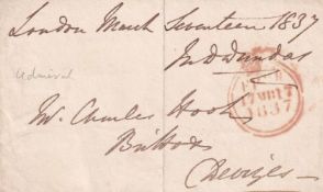 Admiral Sir J W D Dundas Signed 1785 – 1862 in Napoleonic Crimean Wars signed free front