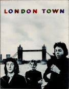 London Town Wings collection Featuring Paul McCartney, unsigned black and white photos of the