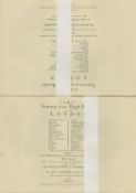 London Survey of the High Roads to Windsor, Binfield, Oakingham, Bagshot, Richmond, (Facsimile