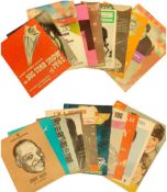 Programme and song sheet collection, Elvis Presley Let me be your Teddy Bear, The Beatles Scrap