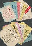 Vintage ticket collection, 1964 Beat Dace Featuring The Tagg and The Medallions, 1963 Grand Buffet