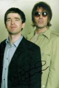 Noel Gallagher signed 12x8 inch colour photo. Good condition. All autographs come with a Certificate