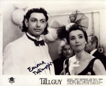 Emma Thompson signed The Tall Guy 10x8 inch black and white movie still photo. Good condition. All