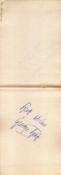 Football Legends Autograph book collection includes great names such as George Best, Denis Law,