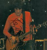 Ronnie Wood signed 10x8 inch colour photo. Good condition. All autographs come with a Certificate of