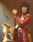 Bill Wyman signed 10x8 inch colour photo. Good condition. All autographs come with a Certificate