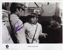 Clint Eastwood signed 10x8 inch 